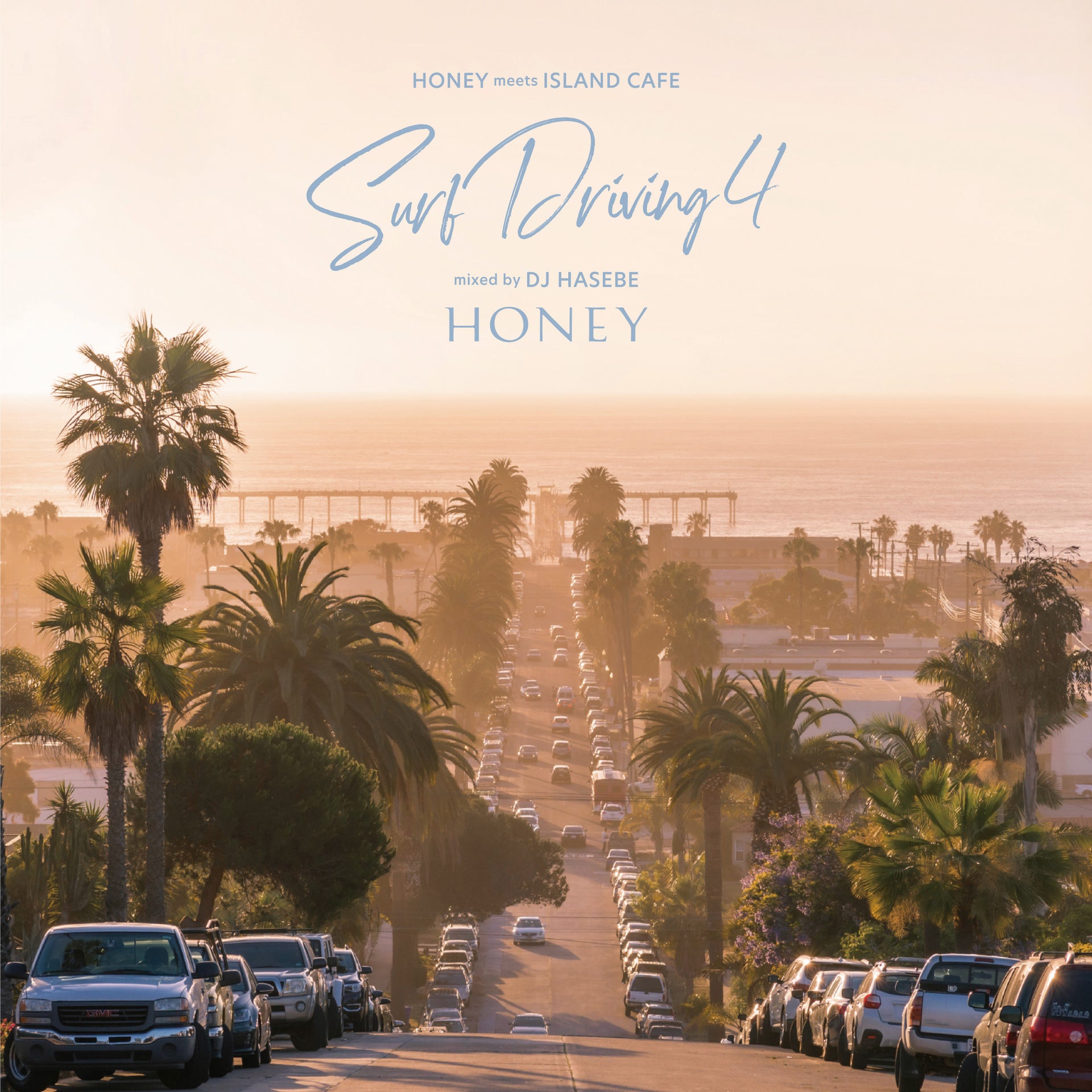 HONEY meets ISLAND CAFE – SURF DRIVING 4 – mixed by DJ HASEBE